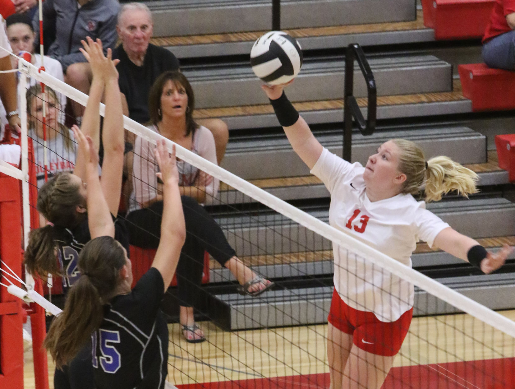 Girls volleyball: Lake Central at Crown Point